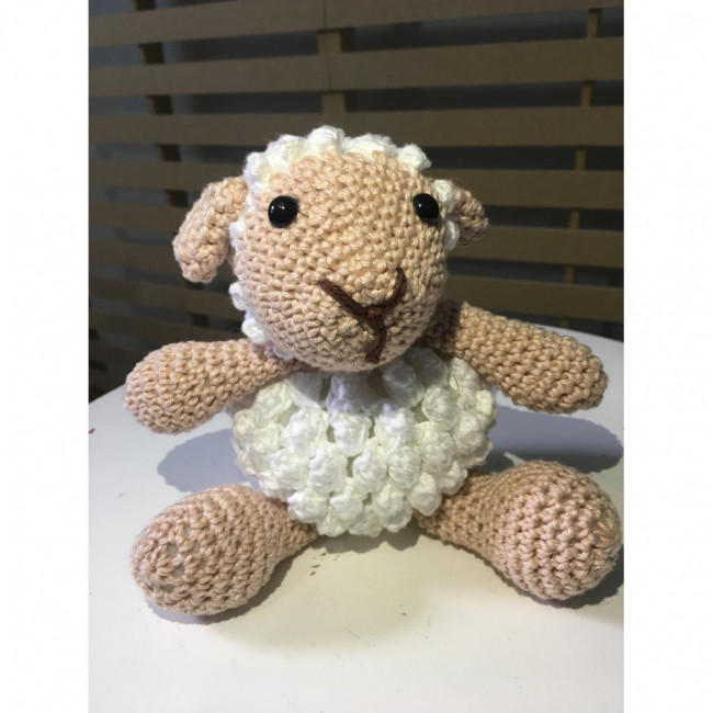 AMIGURUMI OVELHA PEQUENA 15 CM