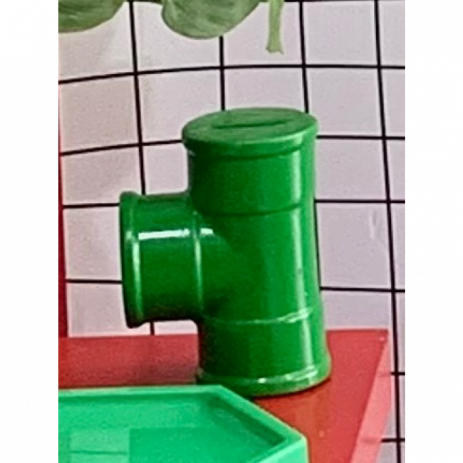 Cano Verde de ceramica (13,5 cm de altura)