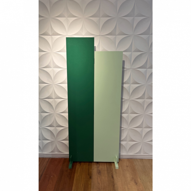 Painel Biombo Verde (1,5m altura x 70cm largura)