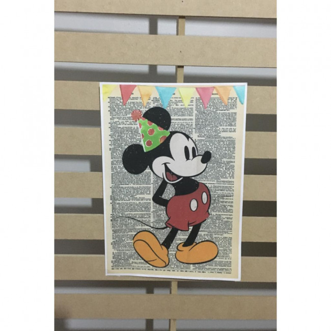 Quadrinho de papel Mickey