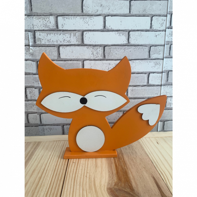 Raposa mdf 30cm (L) x 25cm (A)