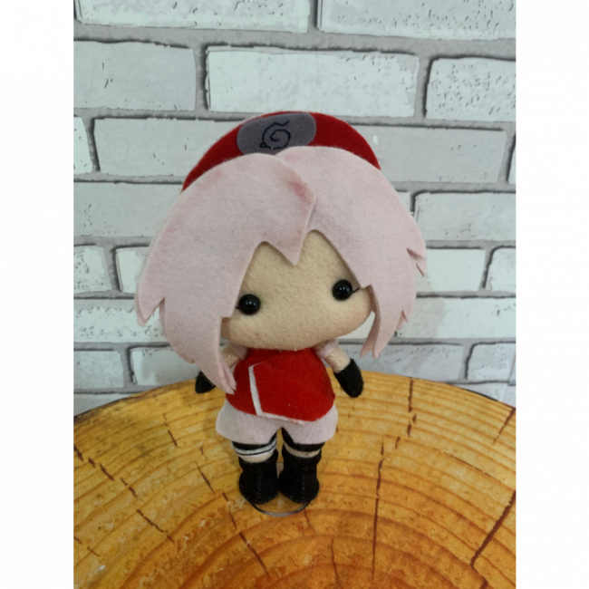 Sakura de Feltro 25cm A (Naruto)