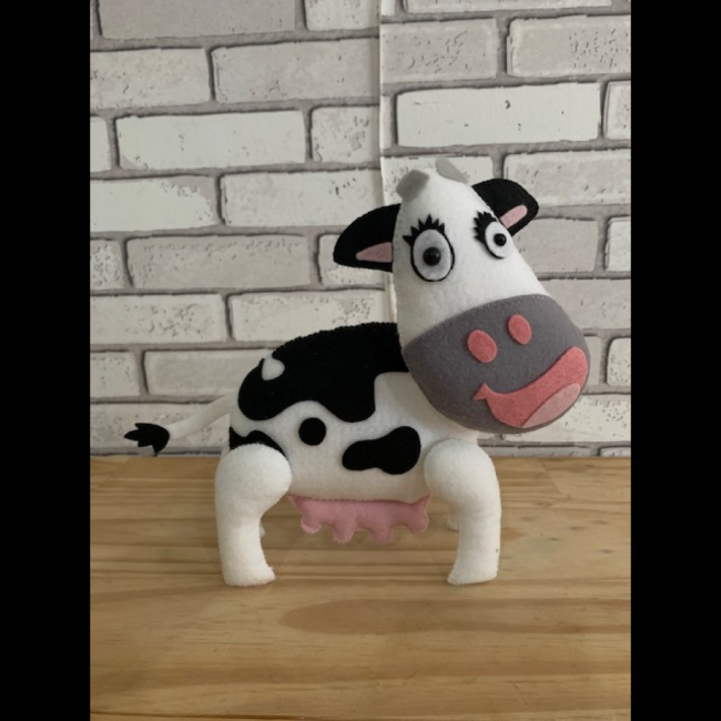 Vaca (Fazendinha do Mundo Bita) 25cm