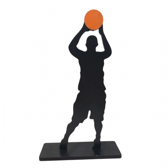 Basquete Jogador Arremesso (Display MDF) (26A x 6L x 15C)