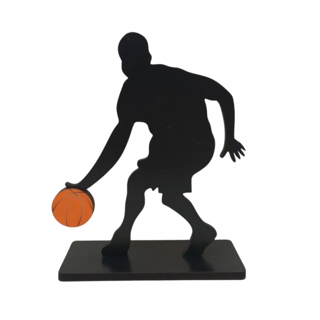 Basquete Jogador Drible (Display MDF) (18A x 6L x 15C)