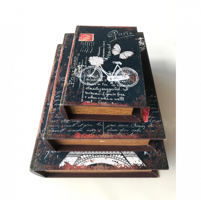 Livro  bicicleta Vintage P SF ( 16Cx10Lx4A)