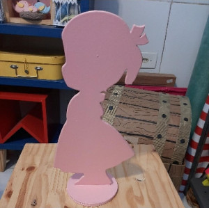 Casinha Da Peppa Pig Mobiliada Em Madeira Mdf C/ Móveis 41cm