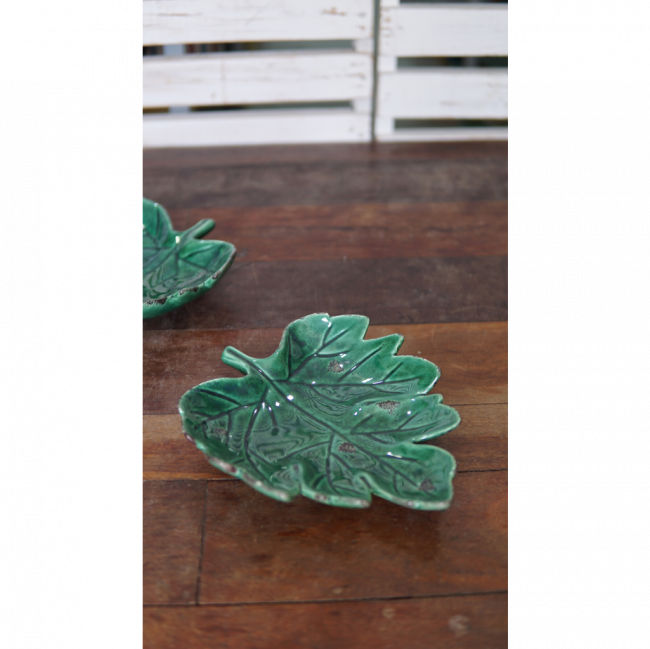 Folha decorativa em cerâmica (floresta, safari, jardim)