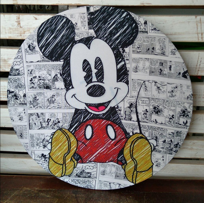 Mini painel Mickey