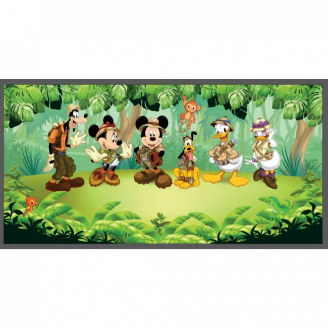 Painel Mickey safári