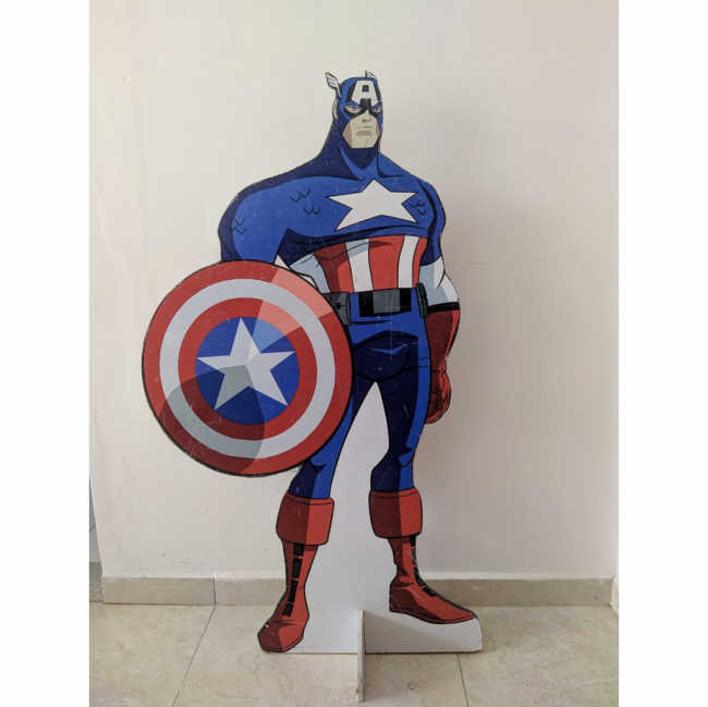 Totem de chão Capitão América (Super Heróis)