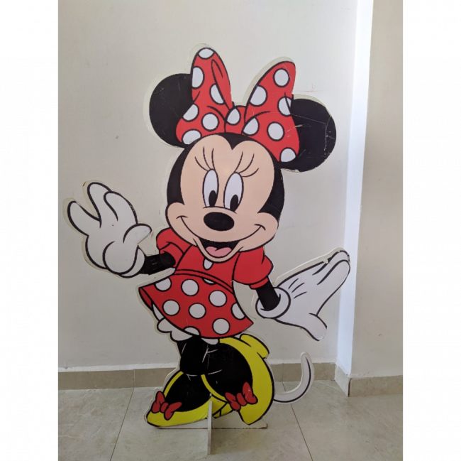 Totem de chão Minnie vermelha (Disney, Turma do Mickey)