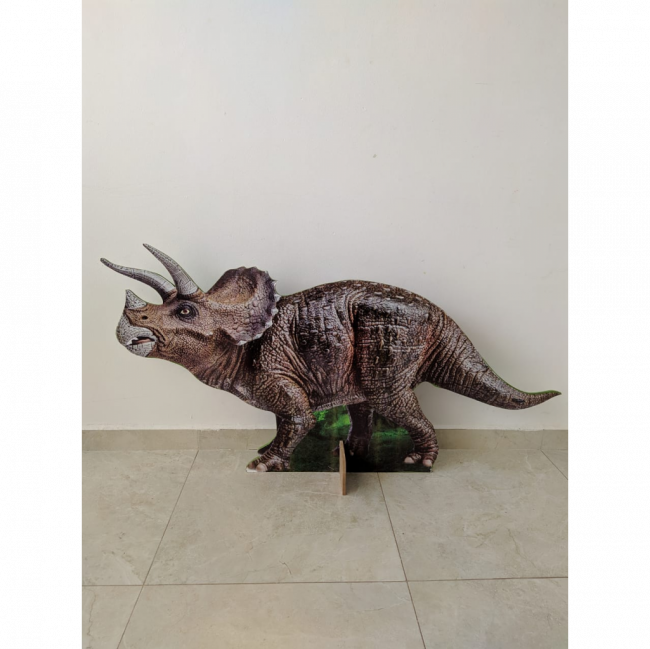 Totem de chão Tricerátops  (Dinossauros, Jurassic Park)