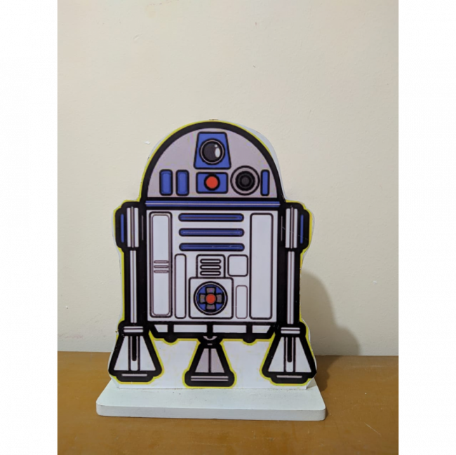 Totem de mesa Robô R2-D2 star Wars