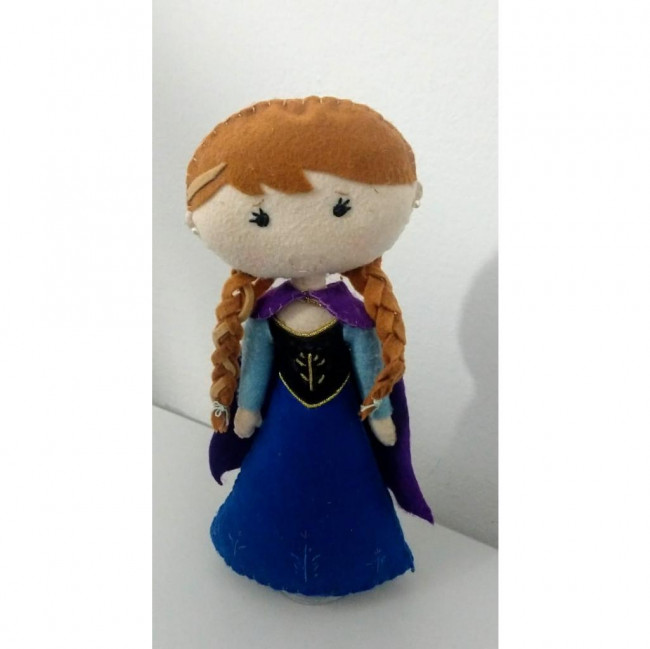 ANNA (FROZEN) EM FELTRO