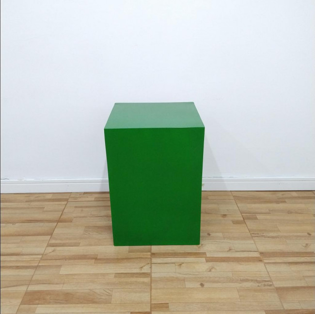 Cubo em Ferro, Multifuncional, Verde