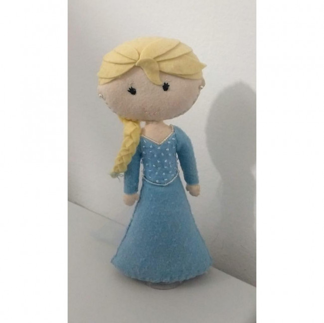 ELSA (FROZEN) EM FELTRO