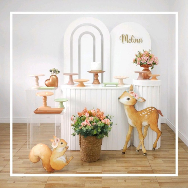 KIT Decoração para Festa Bosque/Jardim