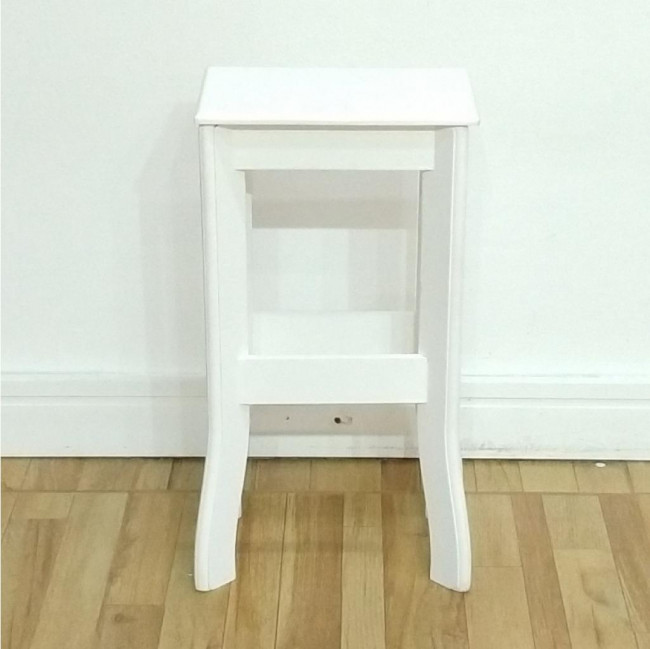 Mesinha auxiliar MDF Branco P (modelo mini)