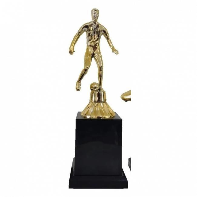 Mini Troféu Jogador de Ouro (Futebol)