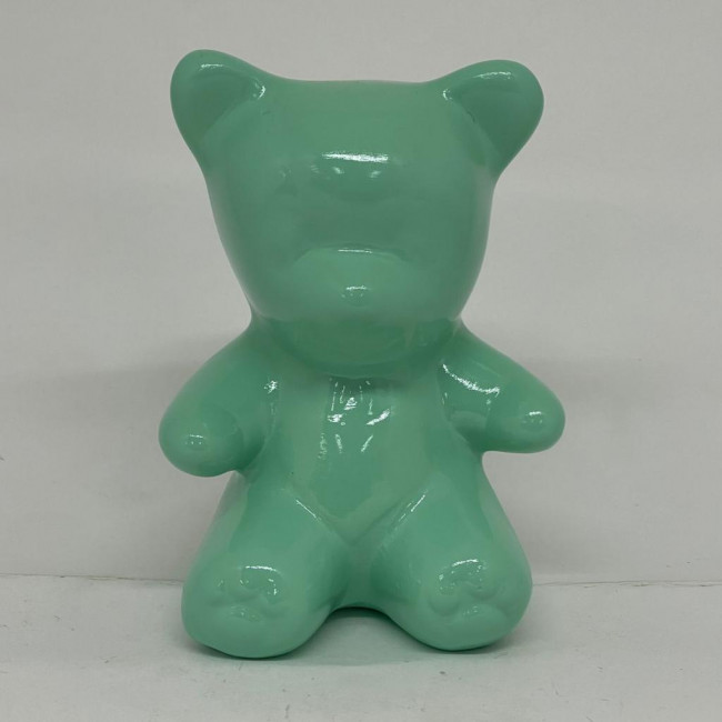 Urso Porcelana (Verde Água)