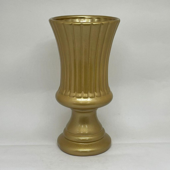 Vaso Floripa M (Dourado)