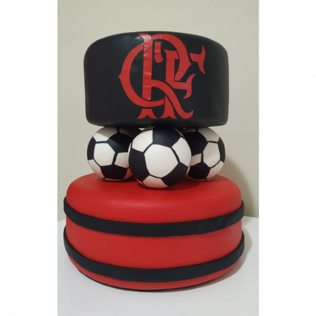 Bolo fake flamengo