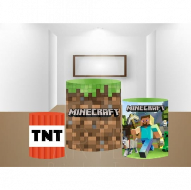 Capas cilindro Minecraft