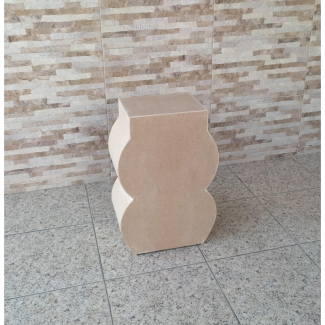 Cubo ondinhas P (personalize a cor)