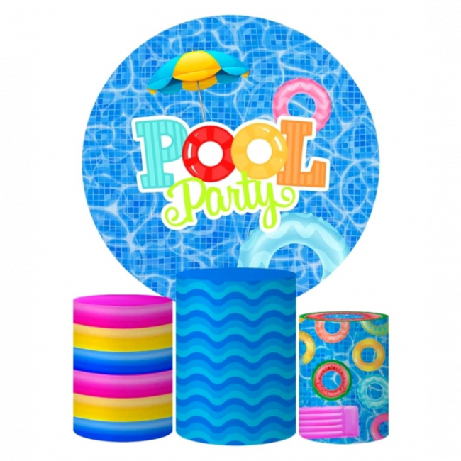 Kit capas sublimadas Pool Party