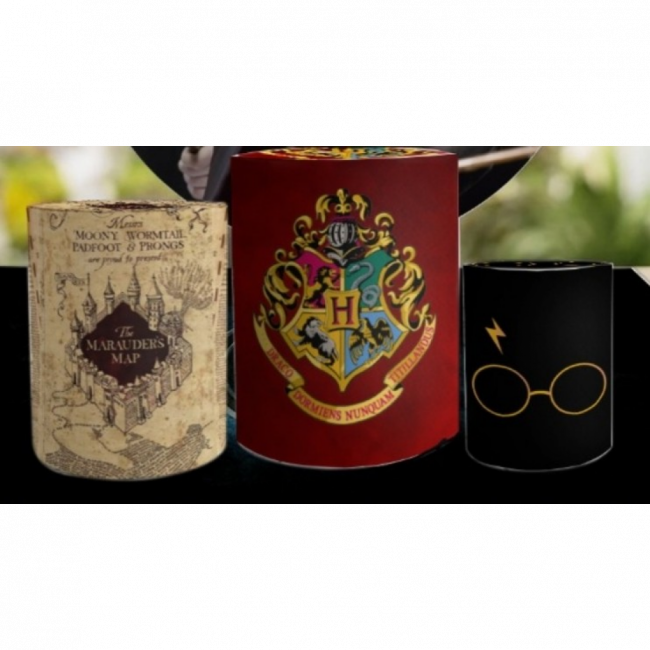 Trio Capas cílindro Harry Potter