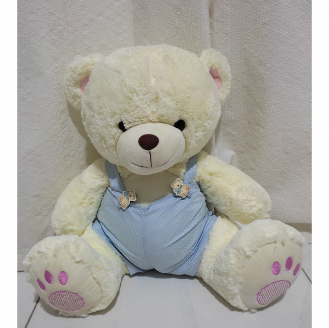 Urso pelúcia Premium azul