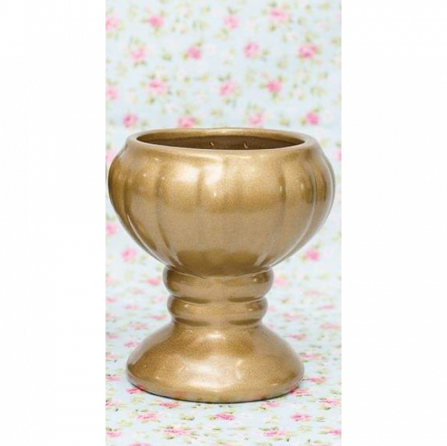 Vaso Dourado P