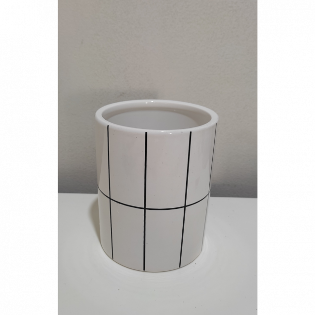 Vaso Grid porta flor e pirulito