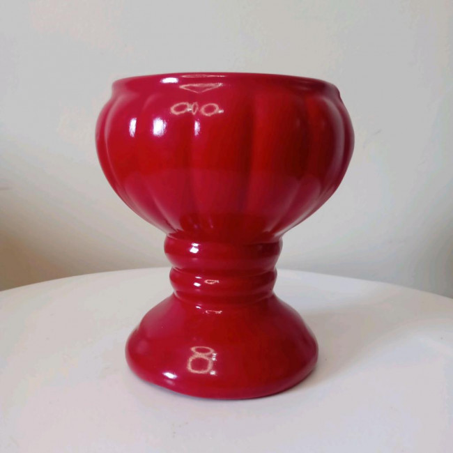 Vaso pirulito vermelho