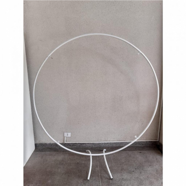 ARCO BRANCO 1,75X 1,75 DE DIAMETRO