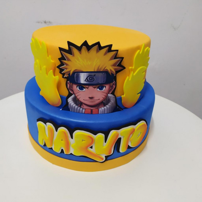 BOLO CENOGRAFICO NARUTO