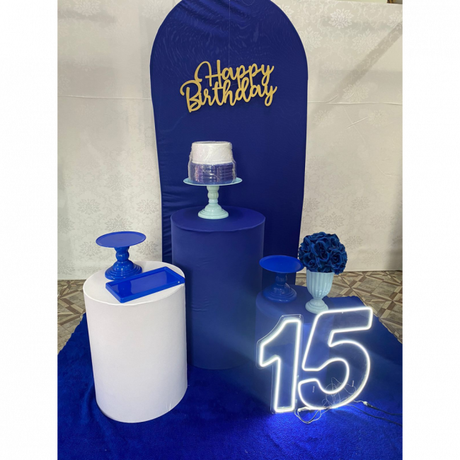 KIT 15 ANOS AZUL ROYAL