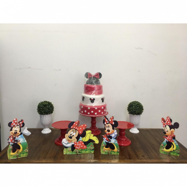 KIT É SO UM BOLINHO MINNIE VERMELHA