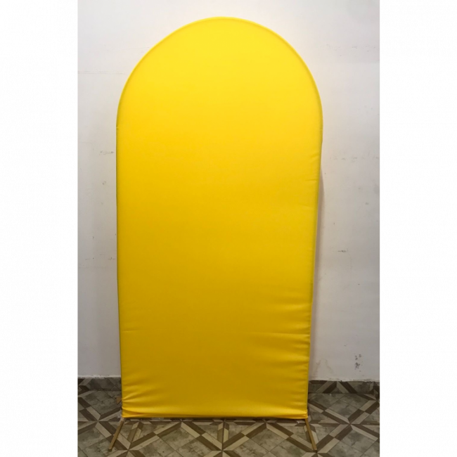 PAINEL  ROMANO AMARELO (SUBLIMADO OVAL )