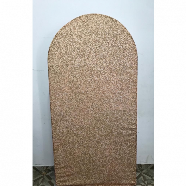 PAINEL  ROMANO GLITTER DOURADO 2 (SUBLIMADO OVAL )