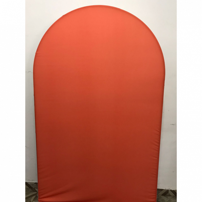 PAINEL  ROMANO LARANJA (SUBLIMADO OVAL )