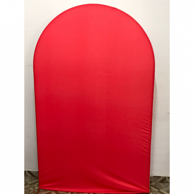 PAINEL  ROMANO VERMELHO (SUBLIMADO OVAL )