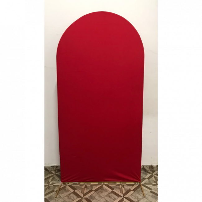 PAINEL  ROMANO VERMELHO (SUBLIMADO OVAL )