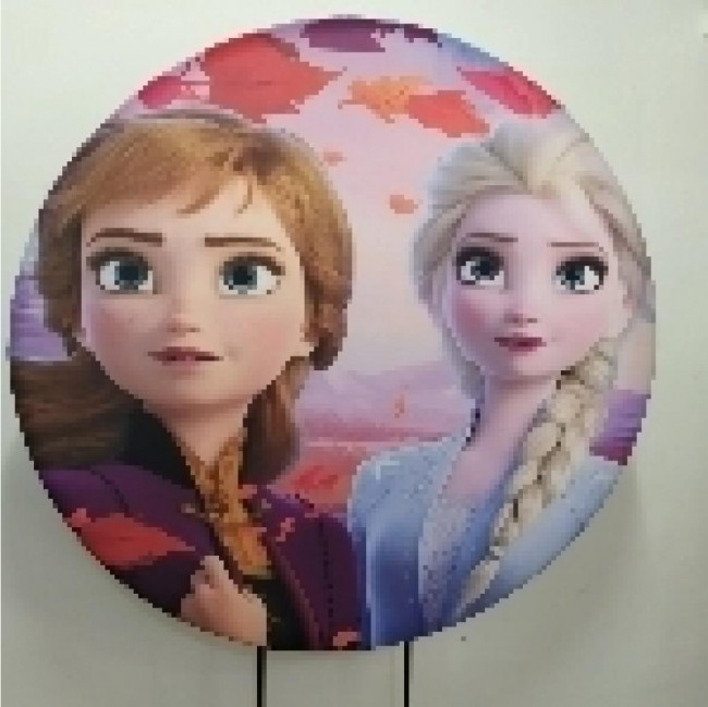 PAINEL FROZEN 2 (SUBLIMADO REDONDO )