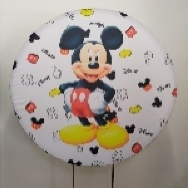 PAINEL MICKEY (SUBLIMADO REDONDO )