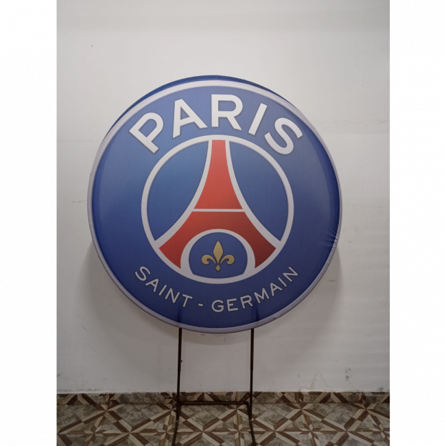 PAINEL PARIS PSG  (SUBLIMADO REDONDO )