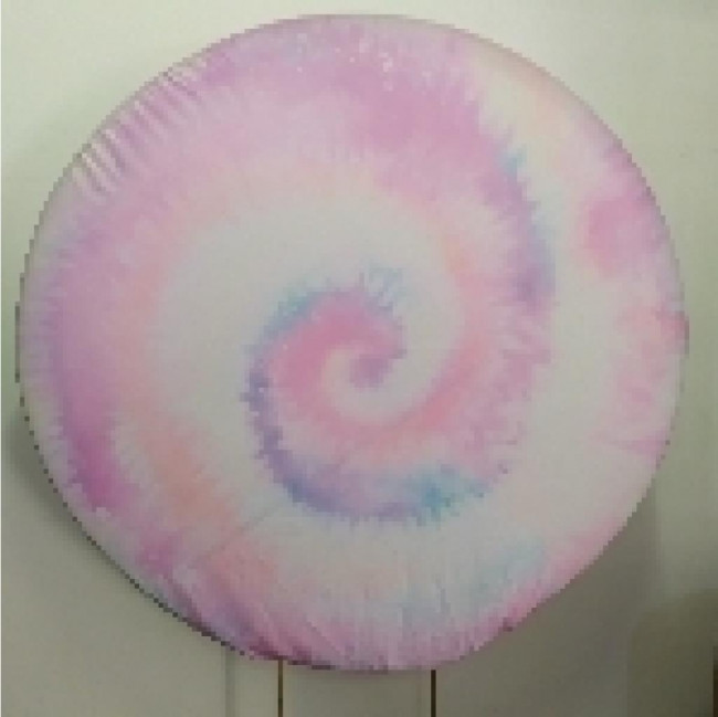 PAINEL TIE DYE (SUBLIMADO REDONDO )