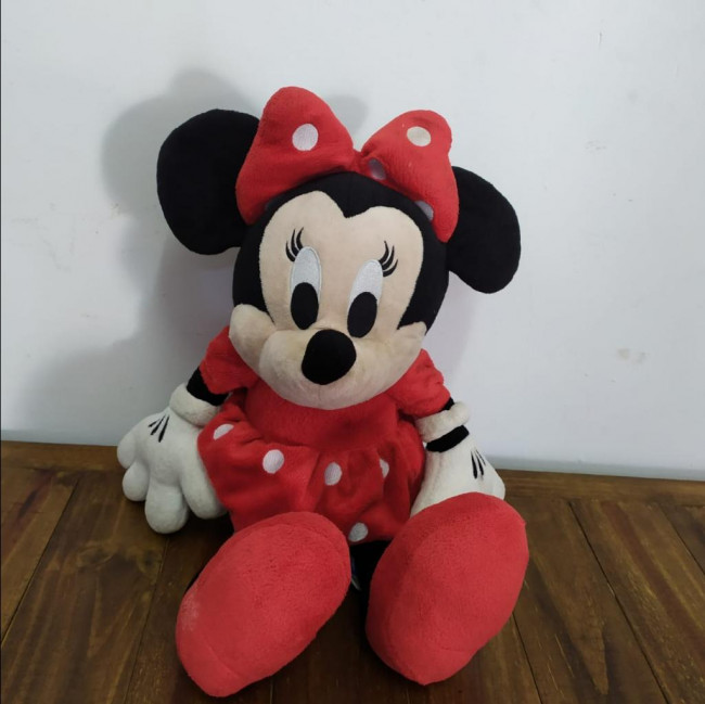 PELUCIA MINNIE VERMELHA