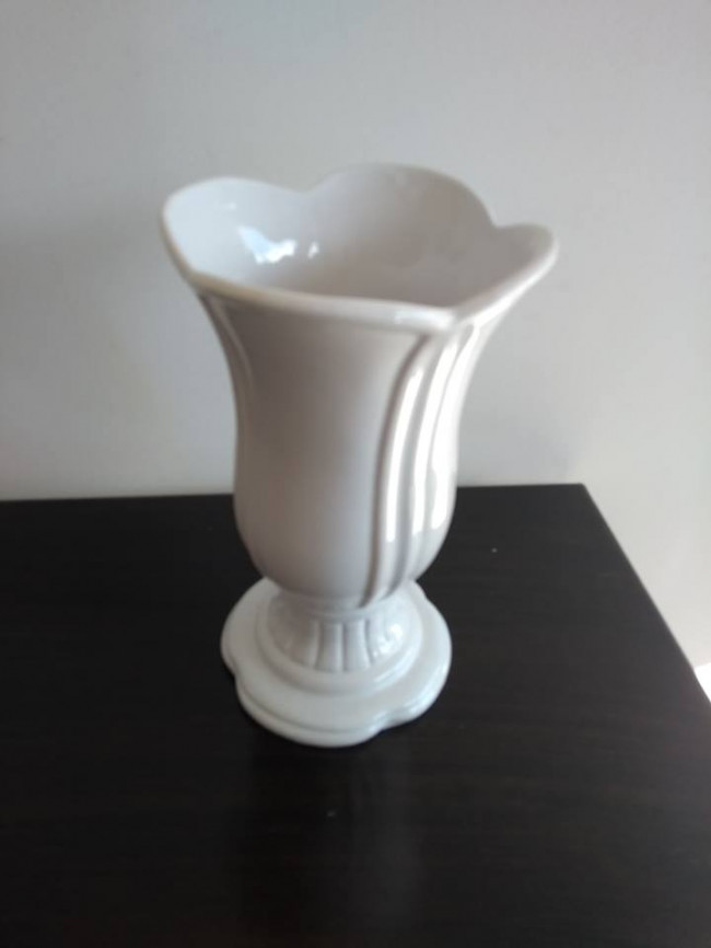 VASO DE CERAMICA BRANCO P